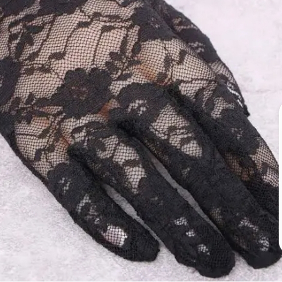 - - Carolyn Rowan Fingerless Gloves in Cashmere and Degrade Pink and … - Picture 8 of 10